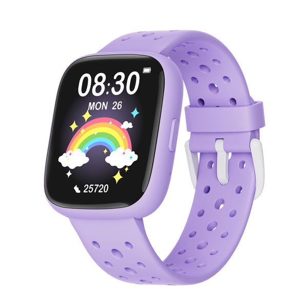 TICTIKY Stellar 2 Kids smart watch with pedometer , No Phone Needed, Puzzle Games with Parental Control, Heart Rate, Sleep Monitor, Step Counter, 80 Sports for Girls 5-12